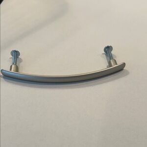 Silver Cabinet Handle with Screws